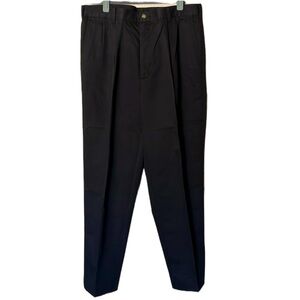 Haggar Vintage Men’s cotton dark brown pants 36 x 34